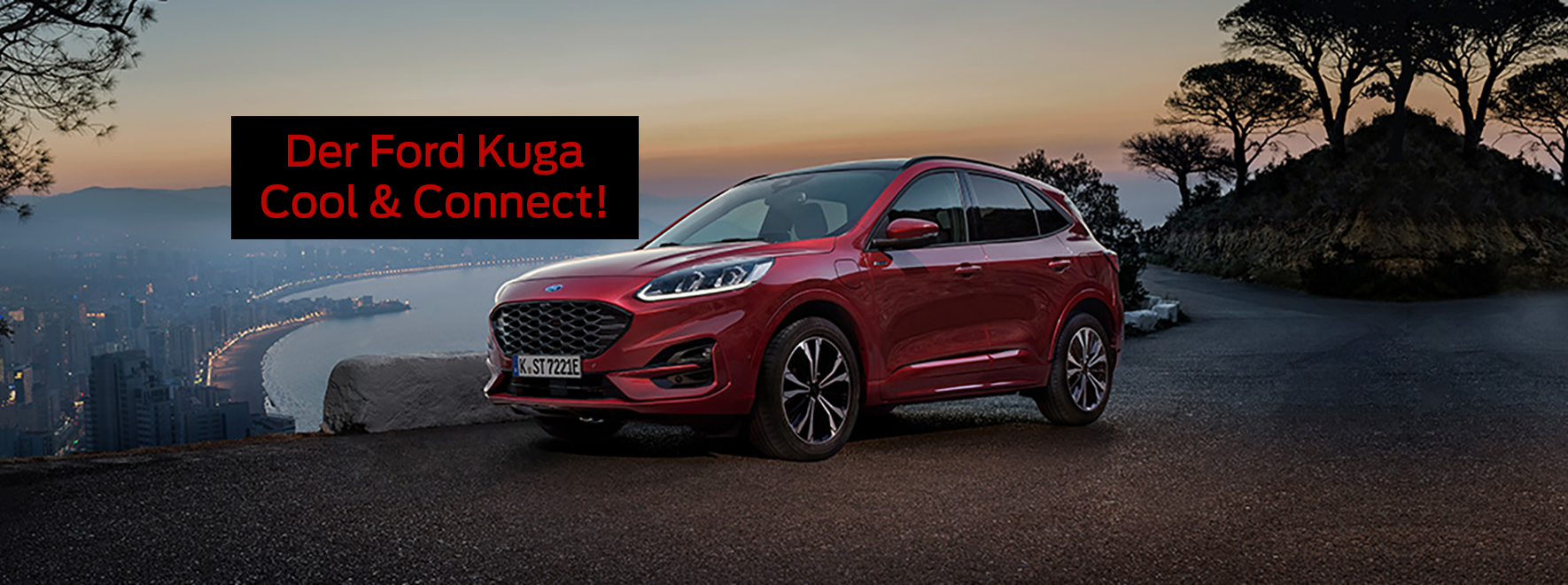 FORD KUGA COOL & CONNECT | 2.5l Duratec (PHEV) 165 kW (225 PS), CVT-Automatikgetriebe